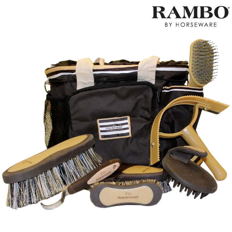 Horseware Rambo Grooming Kit - Whitney Chocolate