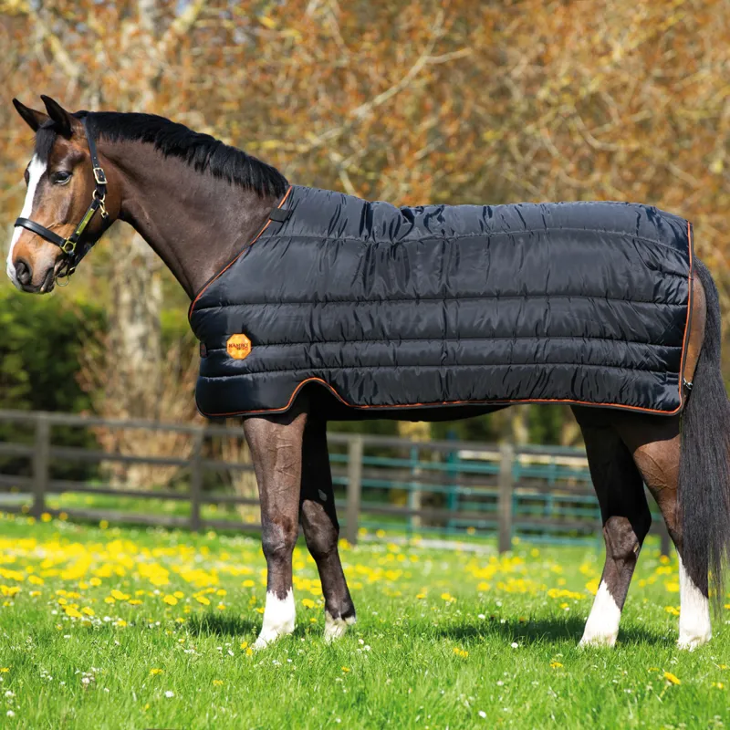 Horseware Rambo Ionic Rug Liner 100g - Black/Black/Orange