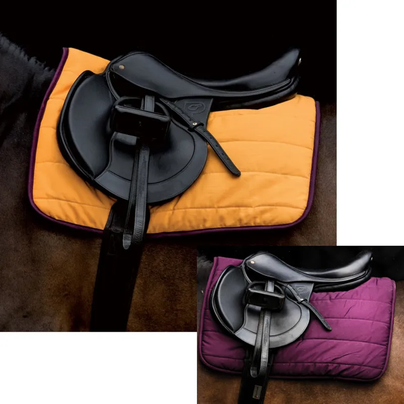 Horseware Rambo Pad - Purple/Gold - Full