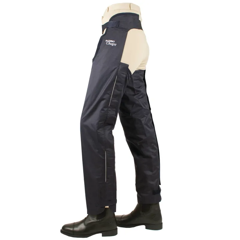 Horseware Rambo Fleece Lined Chaps - Navy 