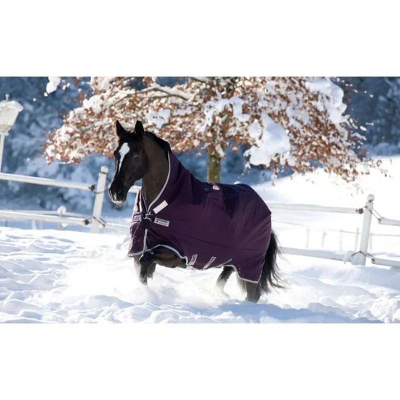 Horseware Rambo Wug Heavyweight Turnout Rug 400g - Dark Purple-1
