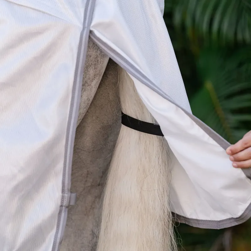 Horseware Amigo Integrated Fly Sheet - Silver/Titanium Grey/Silver-3