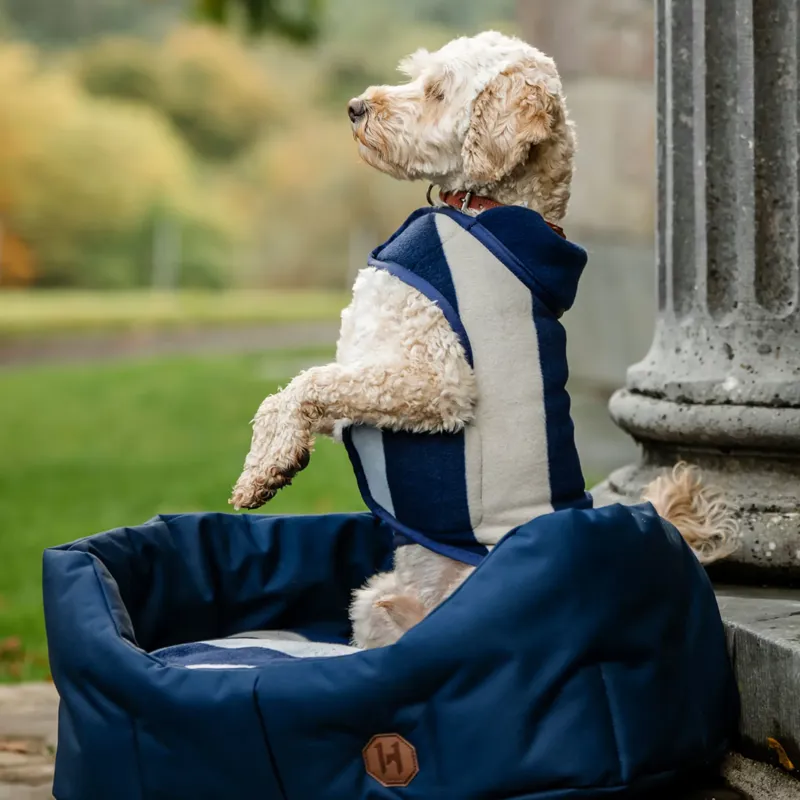 Horseware Newmarket Dog Fleece - Witney Navy-2