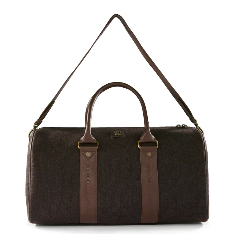 Holland Cooper Regency Holdall - Brown Herringbone-2