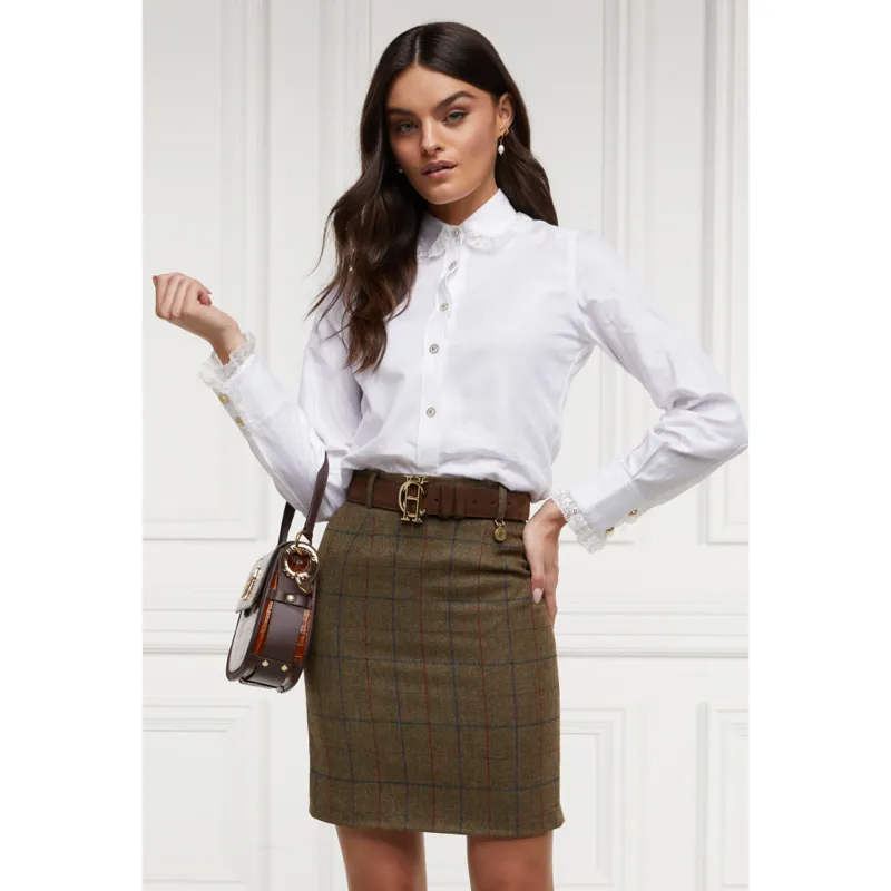 Holland Cooper Regency Skirt - Glen Green