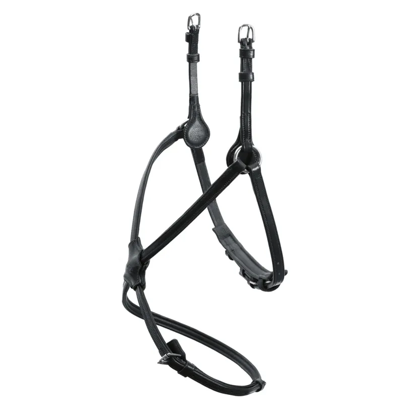 Schockemohle Noseband Rio Select - Black/Silver