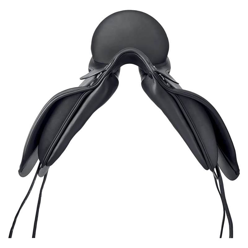 Prestige Roma Double Flap Dressage Saddle - Black - 18 inch 34-1