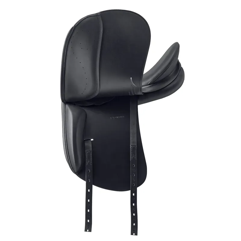 Prestige Roma Double Flap Dressage Saddle - Black - 18 inch 34-3