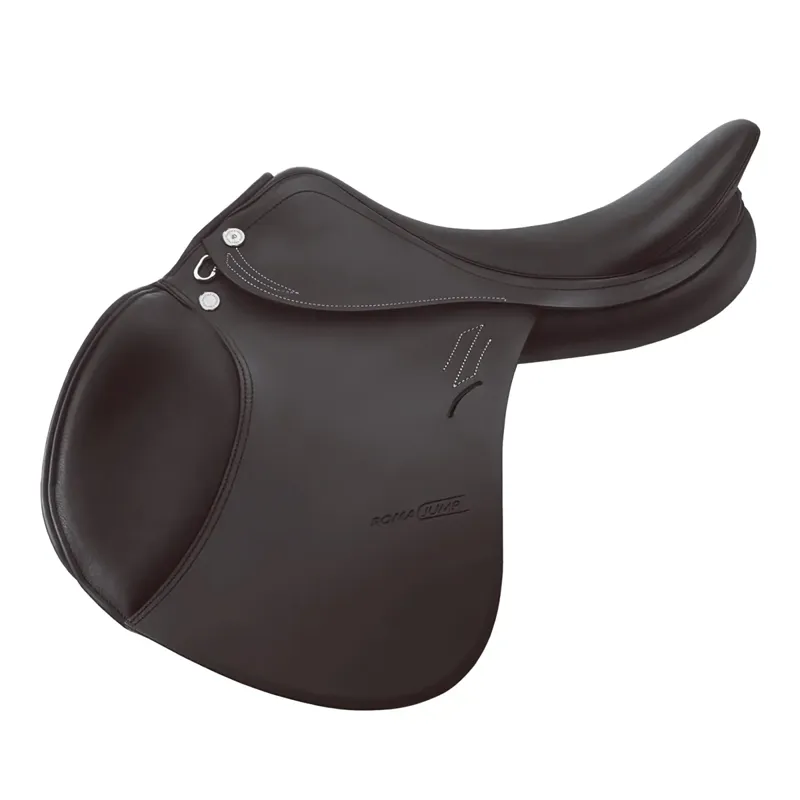 Prestige Roma Jump Saddle - Tobacco - 16 inch