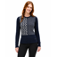 Horseware AA Platinum Round Neck Equestrian Sweater - Navy