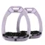 Flex-On Safe-On Stirrups - Inclined Ultra Grip - Lavender