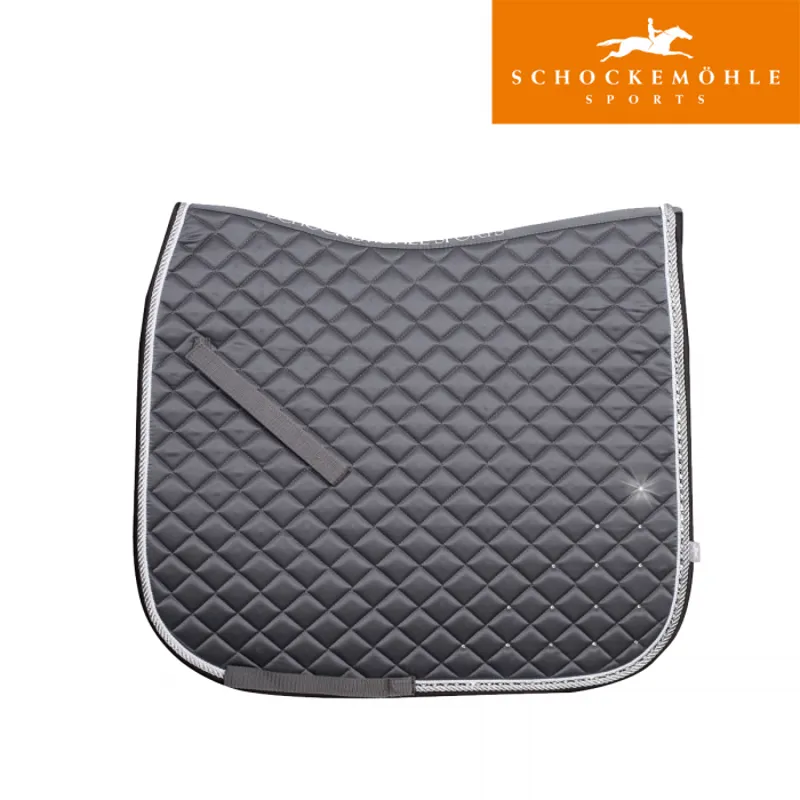 Schockemohle Salsa Saddle Pad - Smoke Grey