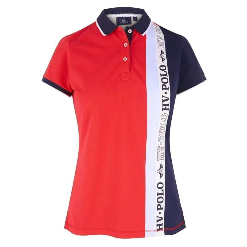 HV Polo Sandra Polo Shirt - Hibiscus