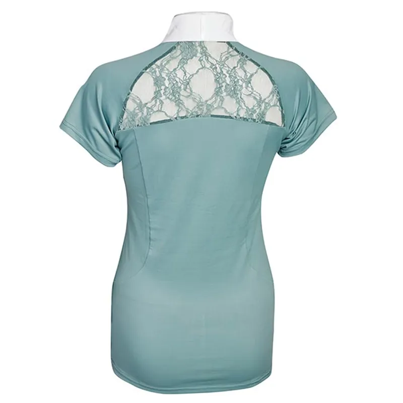 Horseware Sara Short Sleeve Competition Shirt - Tourmaline-1