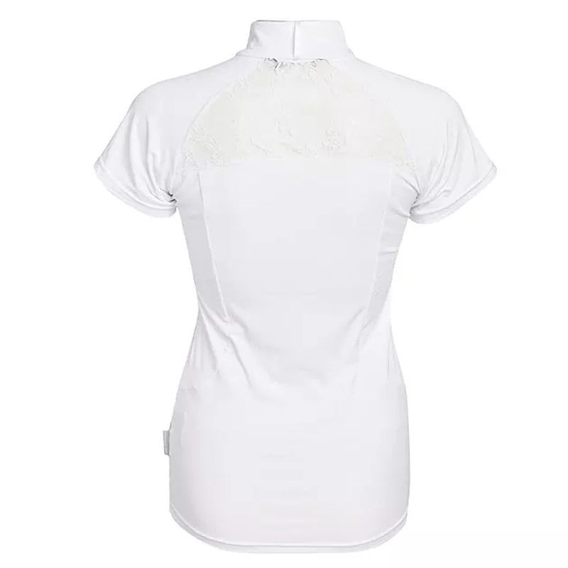 Horseware Sara Short Sleeve Competition Shirt - White-1