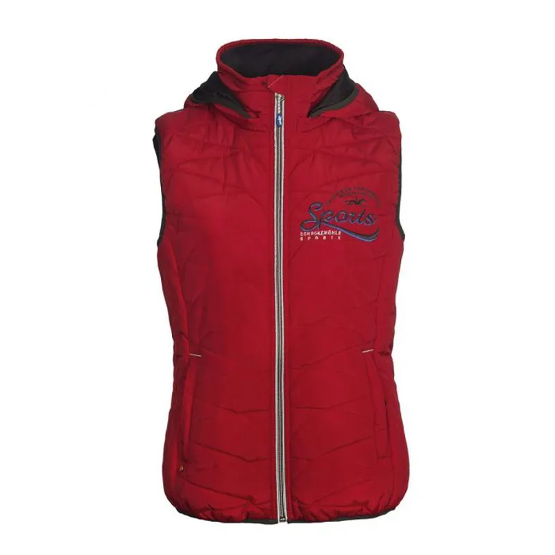 Schockemohle Pamina Ladies Gilet - Arctic Red