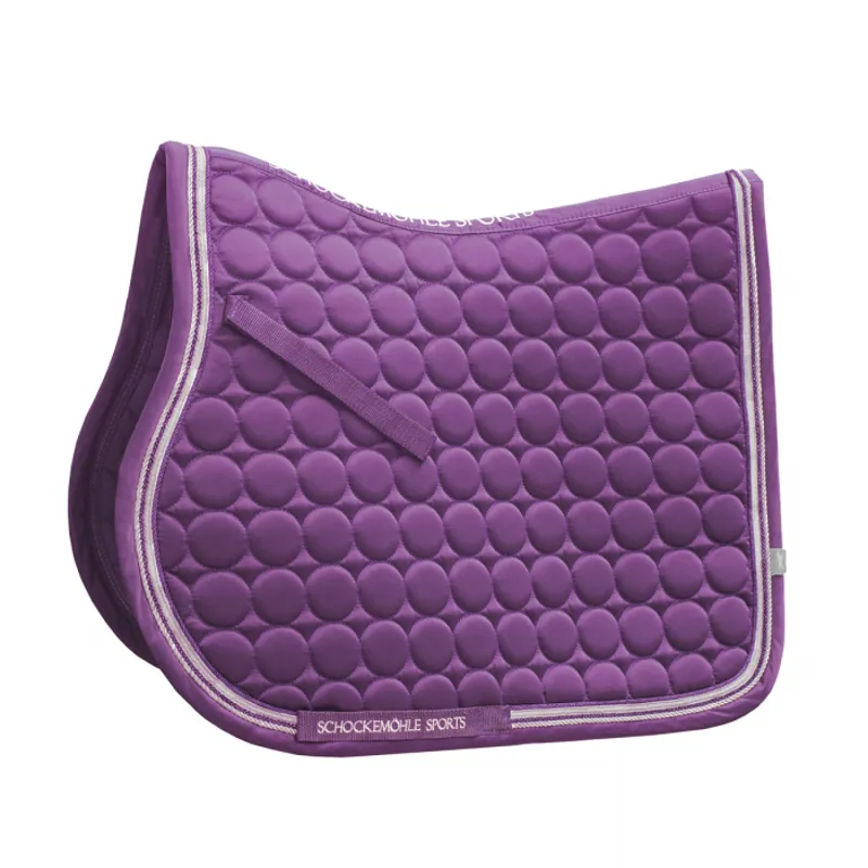 Schockemohle Chrome Angel Pad Saddlepad - Lilac