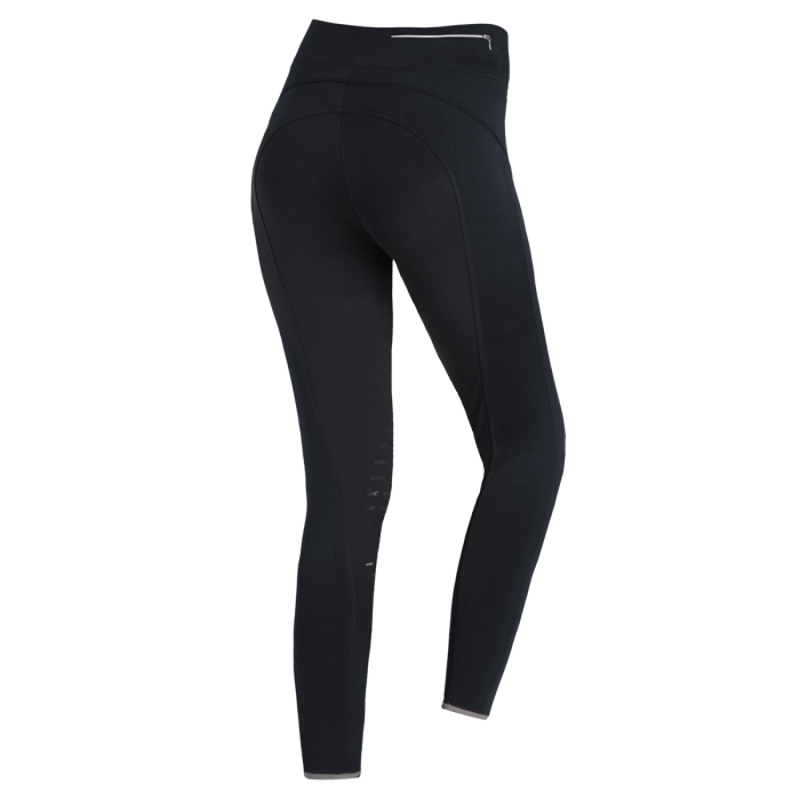 Schockemohle Knee Patch Ladies Riding Tights - Dark Navy -1