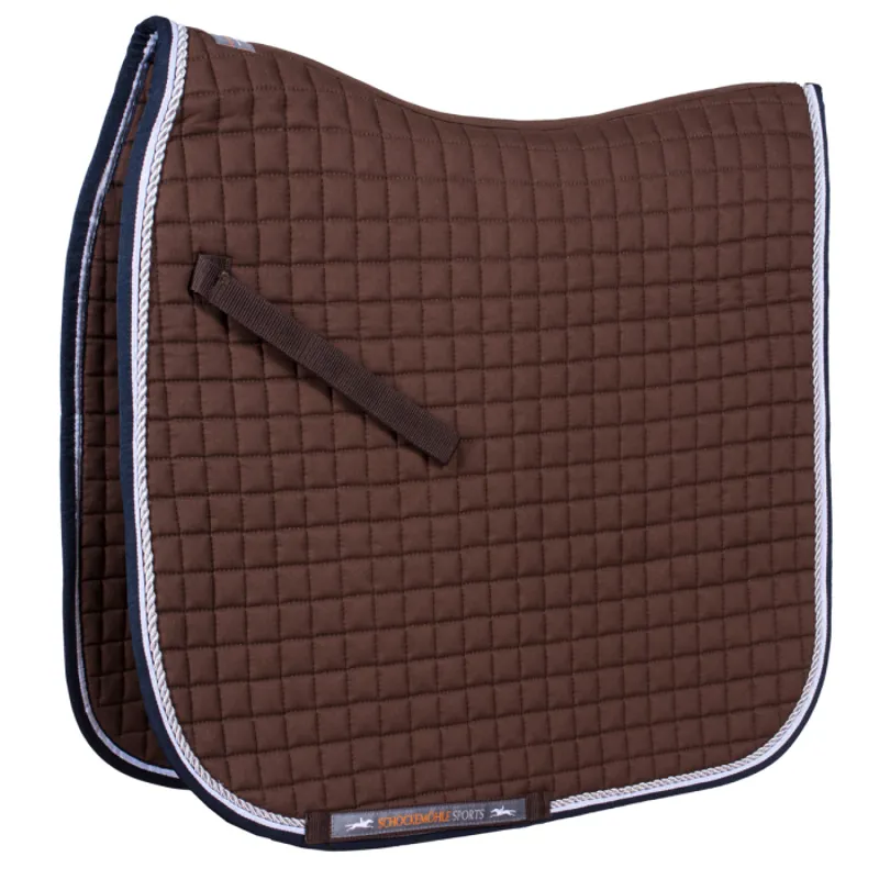 Schockemohle Neo Star Dressage Saddle Pad - Merlot