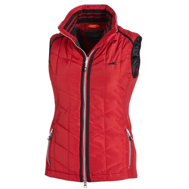 Schockemohle Style Payton Ladies Gilet - Ruby Red