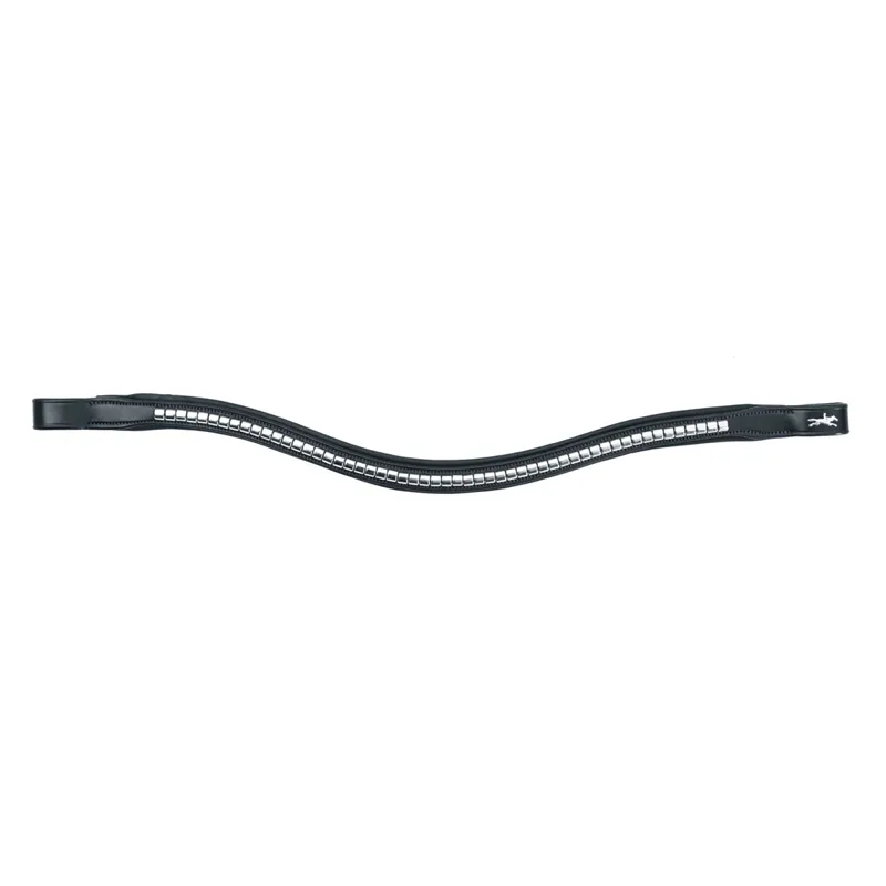 Schockemohle Clincher Select Browband - Black/Silver