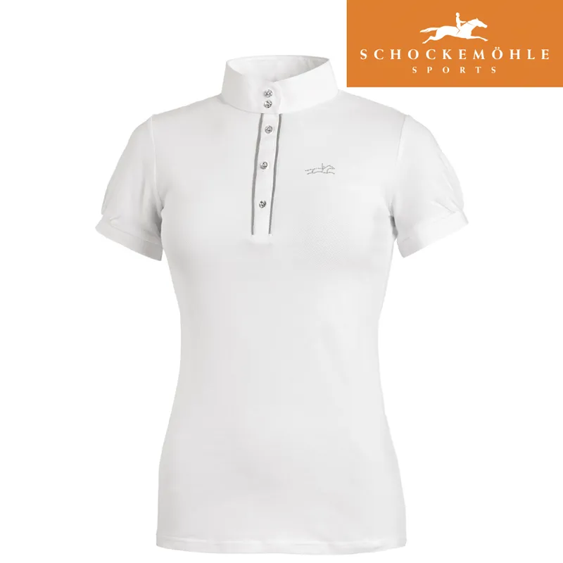 Schockemohle Bella Ladies Show Shirt - White