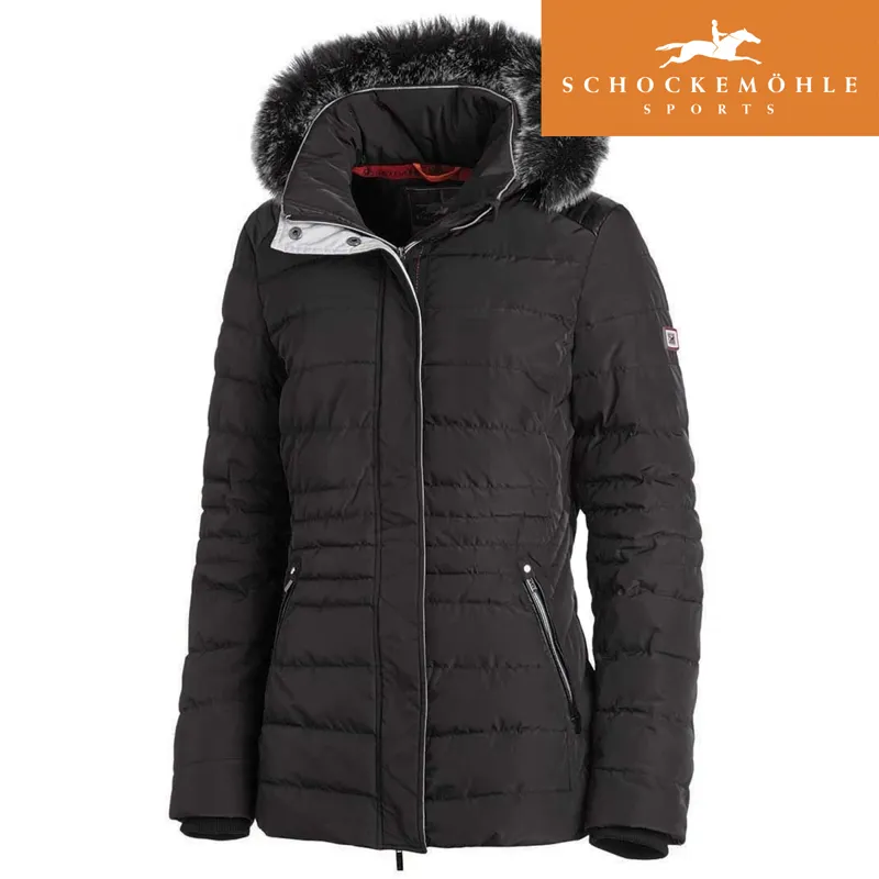 Schockemohle Style Kessy Ladies Quilted Jacket - Simply Black