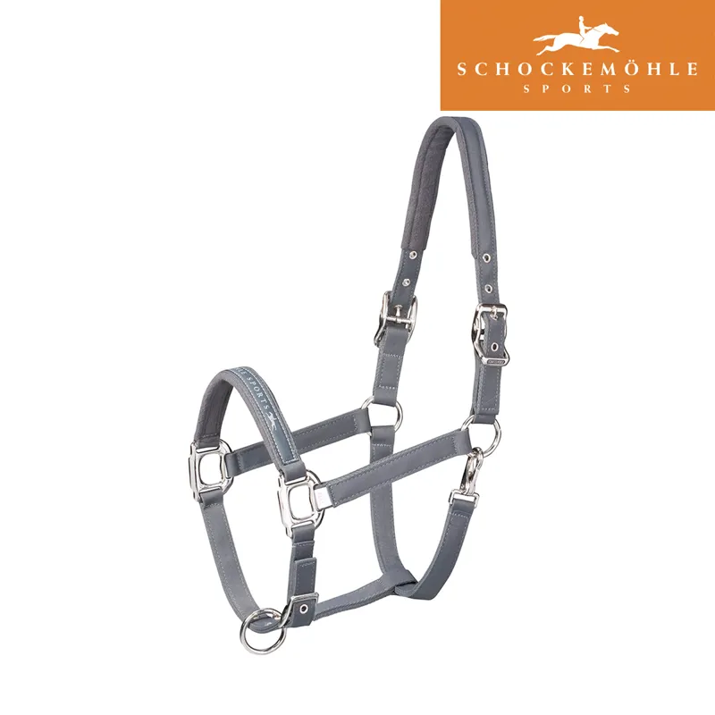 Schockemohle Sports Memphis Nylon Headcollar - Anthracite