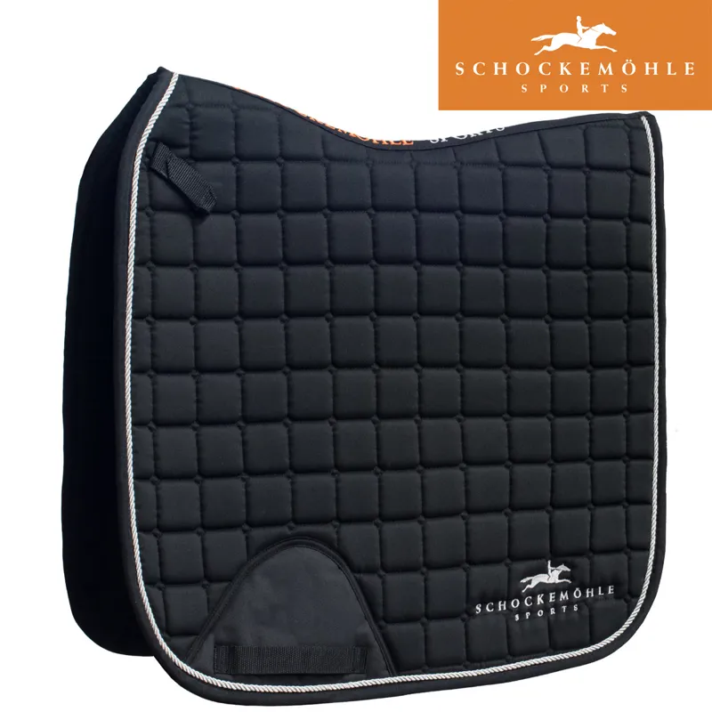 Schockemohle Power Pad Dressage Saddle Pad - Black