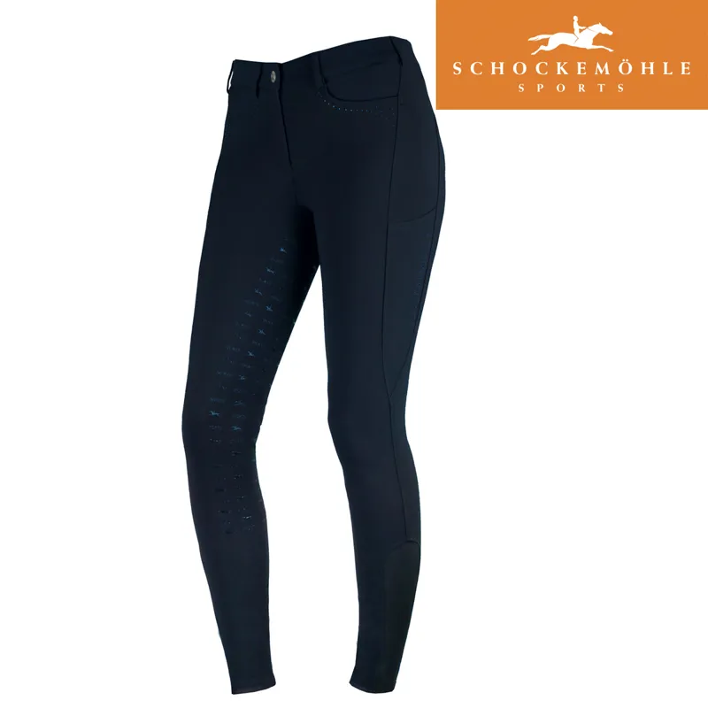Schockemohle Victory Full Seat Breeches - Midnight Blue