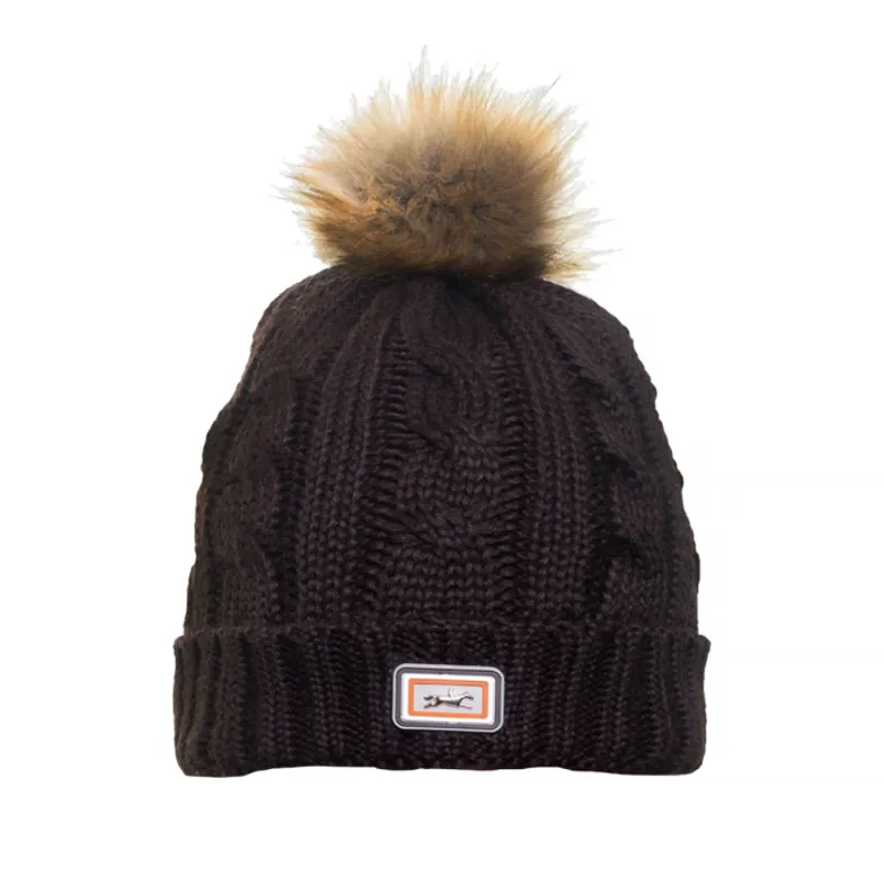 Schockemohle Baila Beanie Knitted Hat - Walnut Wood