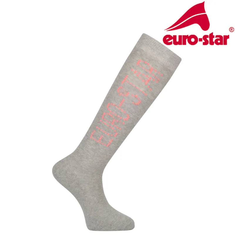 Euro-Star Cottony Socks - Grey Melange