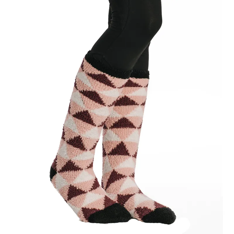 Horseware Kids Softie Socks - Garnet Triangle