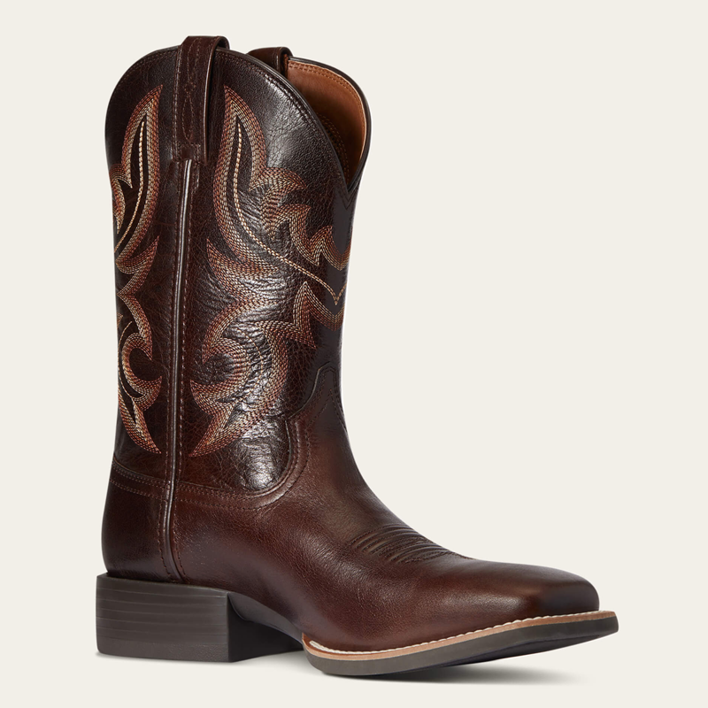 Ariat Men's Sport Cow Country Western Boots - Cusco Brown-1