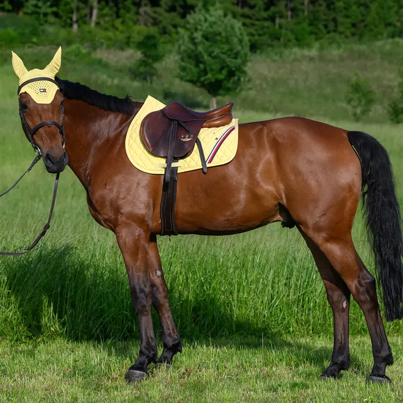 Tommy Hilfiger Stanford Jumping Saddlepad - Citron Ella-6
