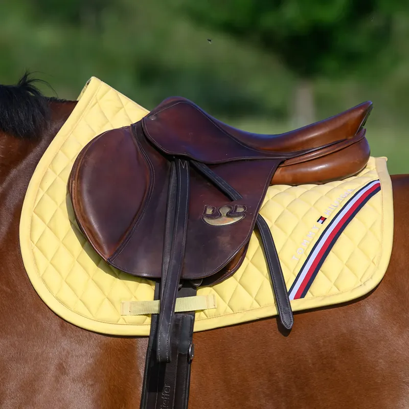Tommy Hilfiger Stanford Jumping Saddlepad - Citron Ella-5