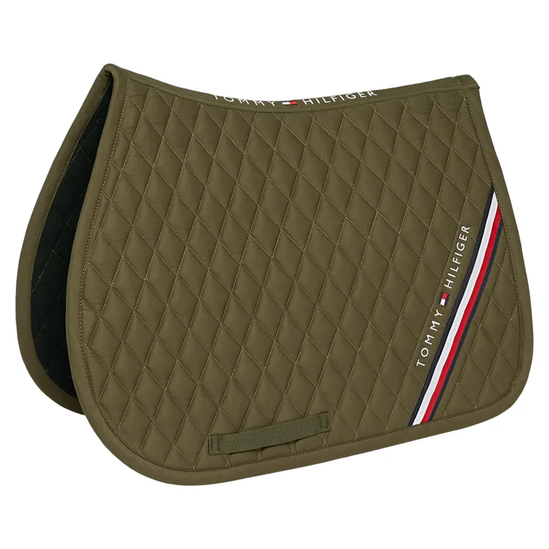 Tommy Hilfiger Stanford Jumping Saddlepad - Utility Olive-1