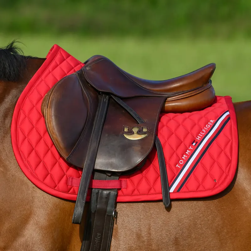 Tommy Hilfiger Stanford Jumping Saddlepad - Primary Red-5