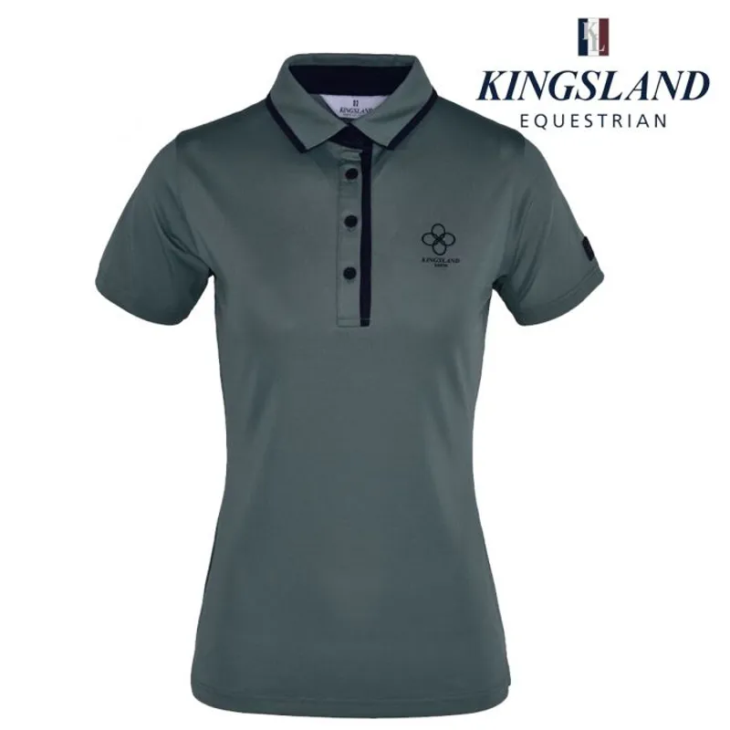 Kingsland KL star Recycled Ladies Shirt - Green Laurel-1