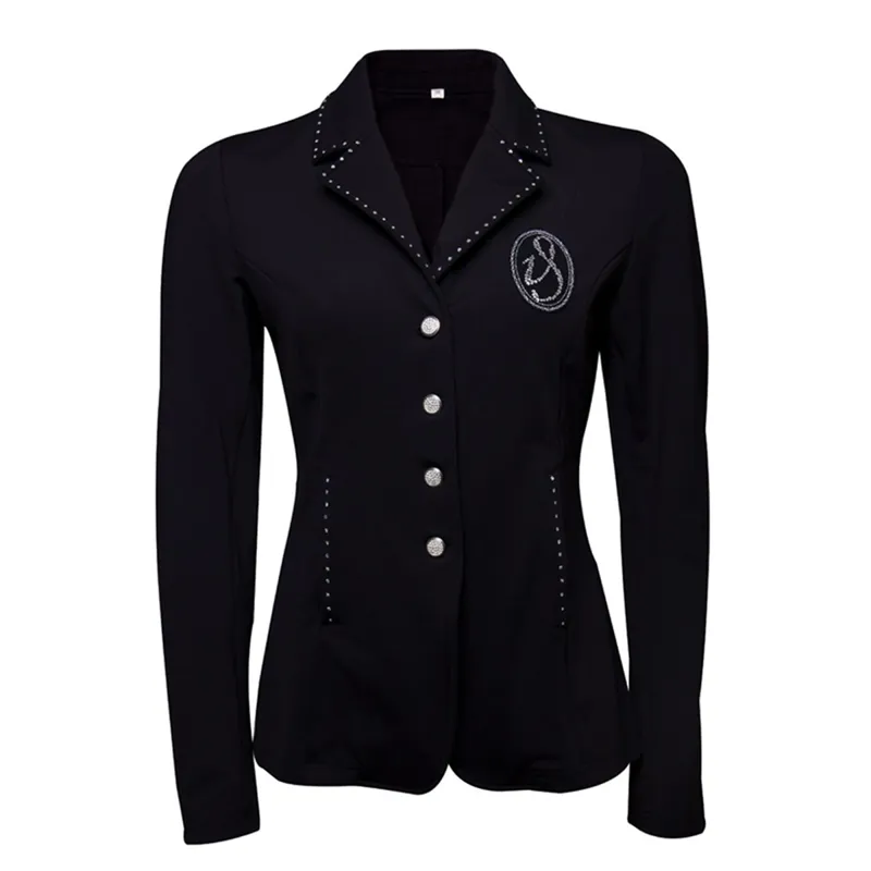 Imperial Riding Starlight Ladies Competition Jacket - Black/Crystal