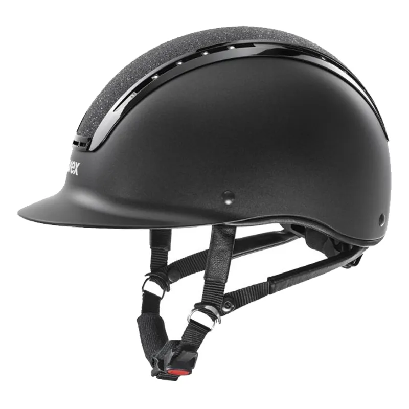 UVEX Suxxeed Starshine Riding Hat - Black