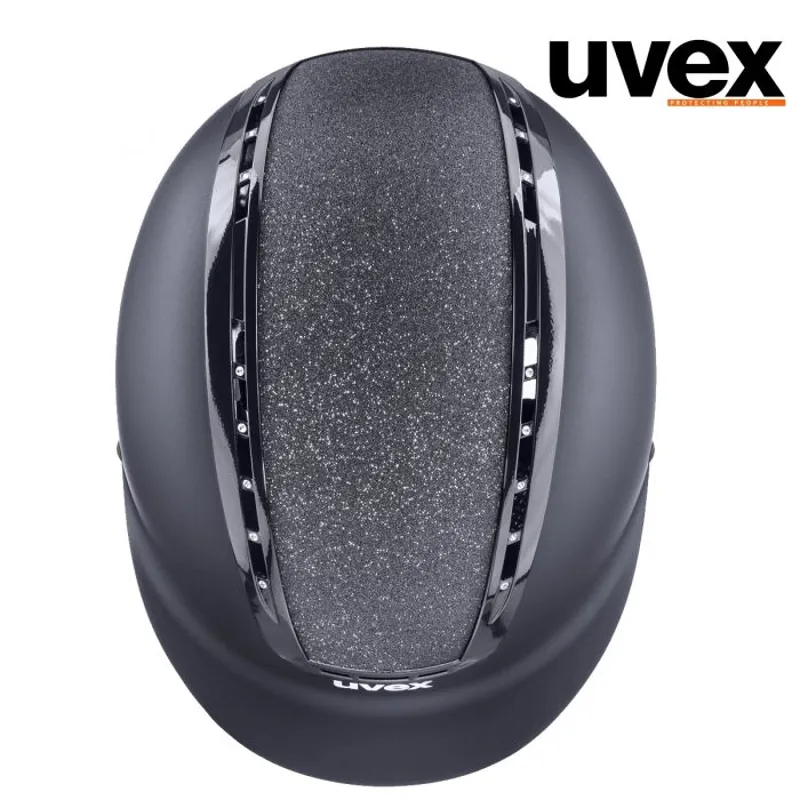 Uvex Suxxeed Starshine Riding Hat - Navy-1