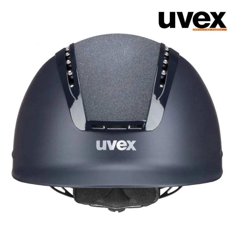 Uvex Suxxeed Starshine Riding Hat - Navy-2