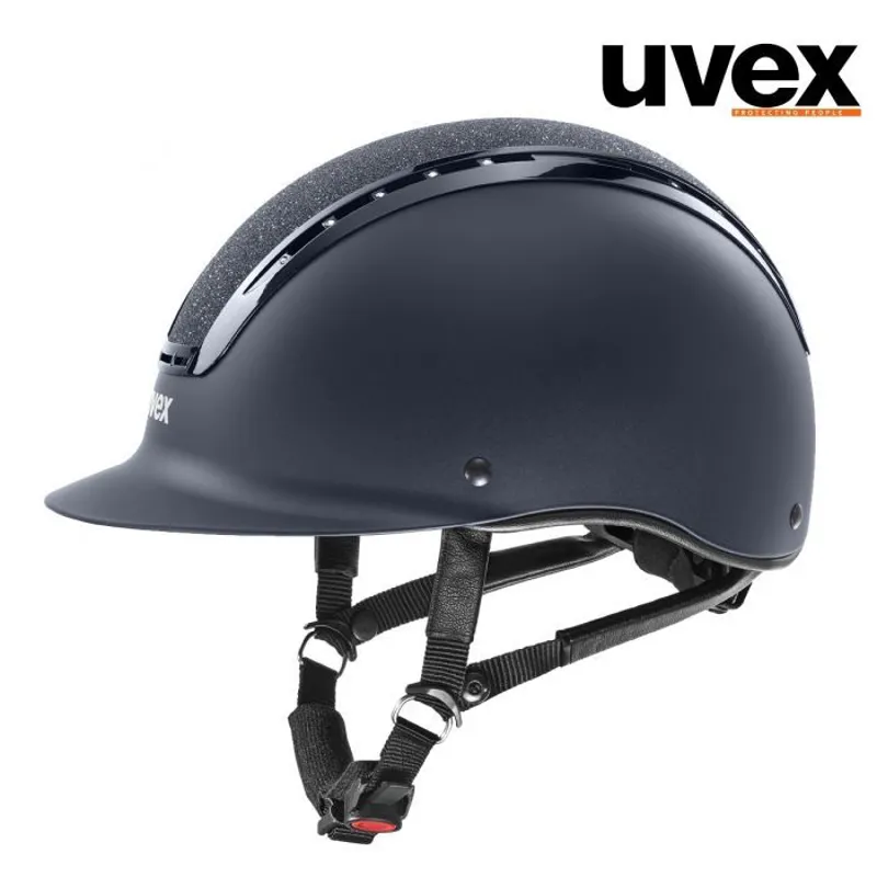 Uvex Suxxeed Starshine Riding Hat - Navy