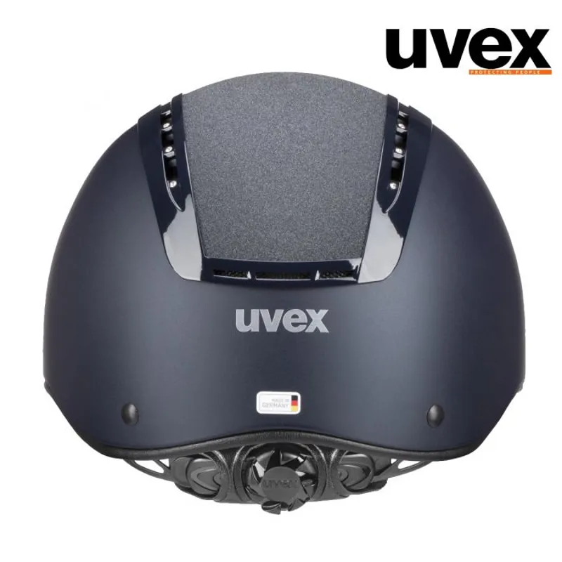 Uvex Suxxeed Starshine Riding Hat - Navy-3