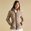 Joules Ladies Heritage Full Zip Fleece - Mink Brown