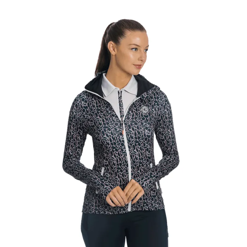 Horseware Technical Full Zip Top - Animal Print