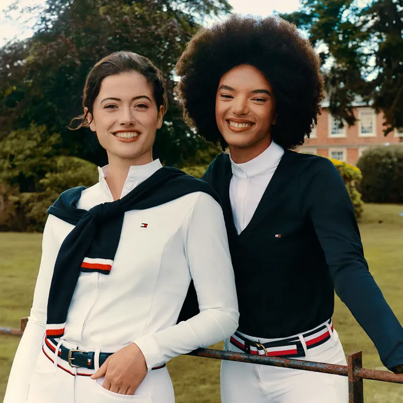 Tommy Hilfiger Women's Charlotte Button Up Show Shirt - Optic White-5