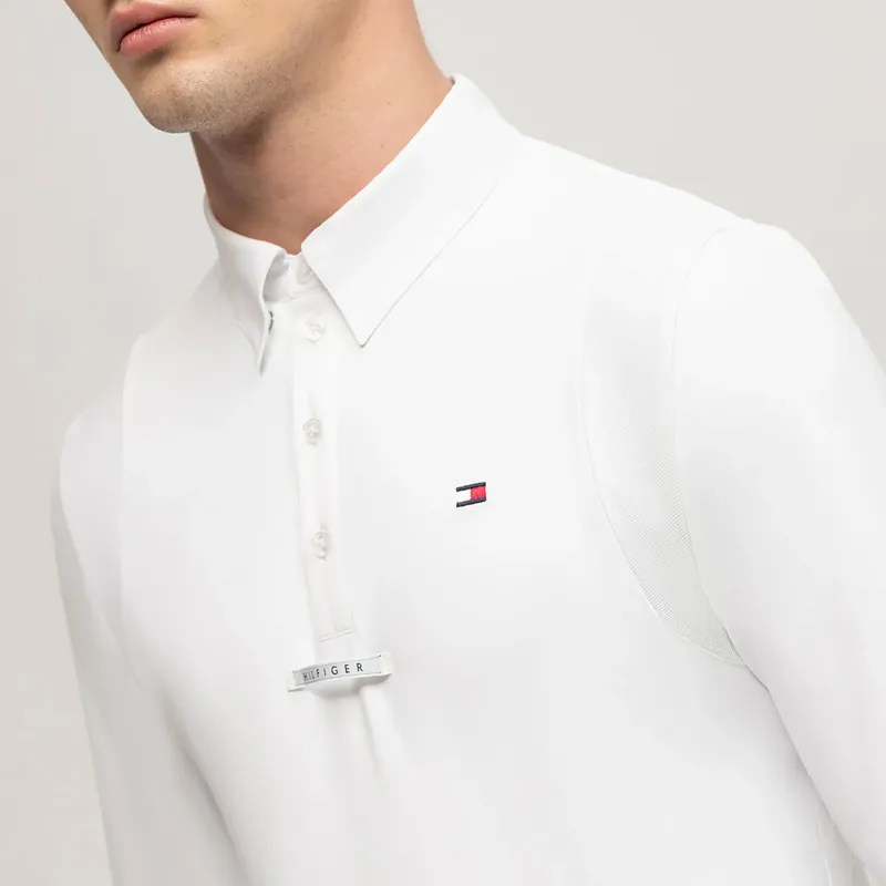 Tommy Hilfiger Men's Columbus Show Shirt - Optic White-2