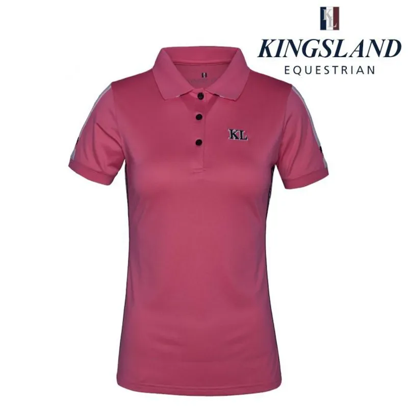 Kingsland KL uma Ladies Polo Shirt - Chateau Rose-1